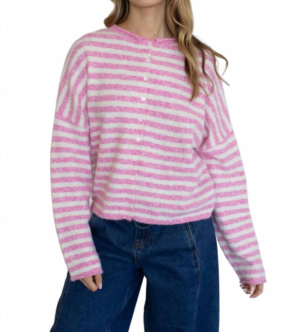 NEW AZALEA women's maisie sweater in bubblegum